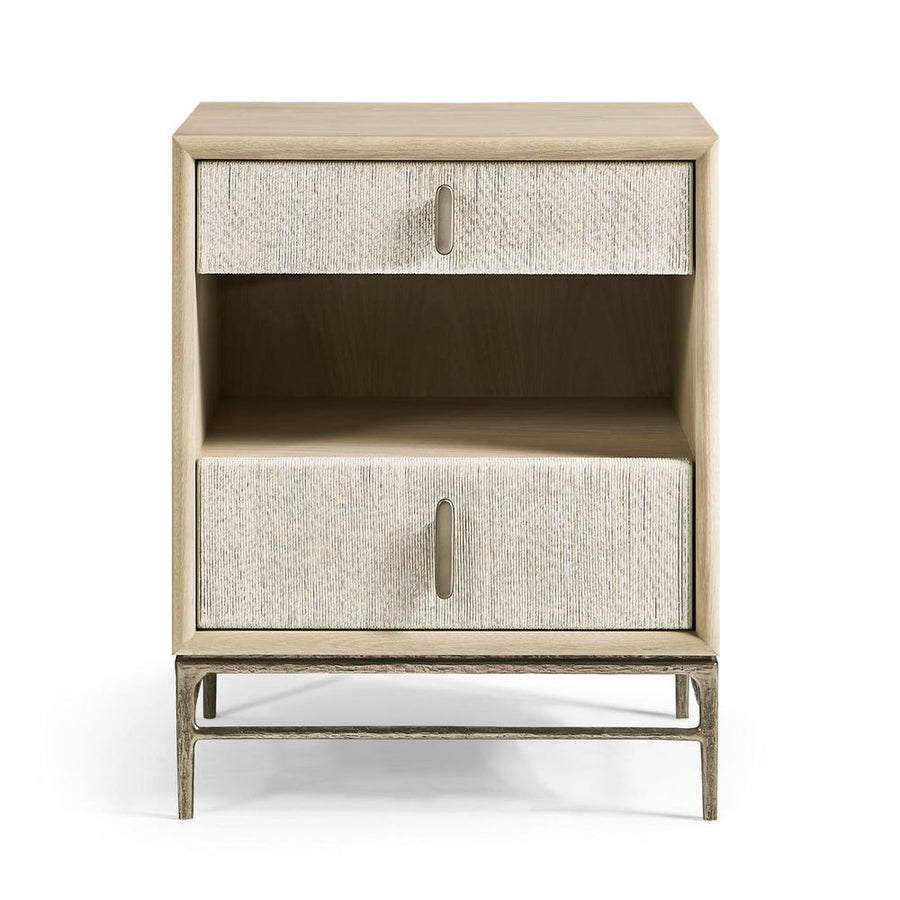 Nightstands Clapotis Danish Cord Narrow Nightstand