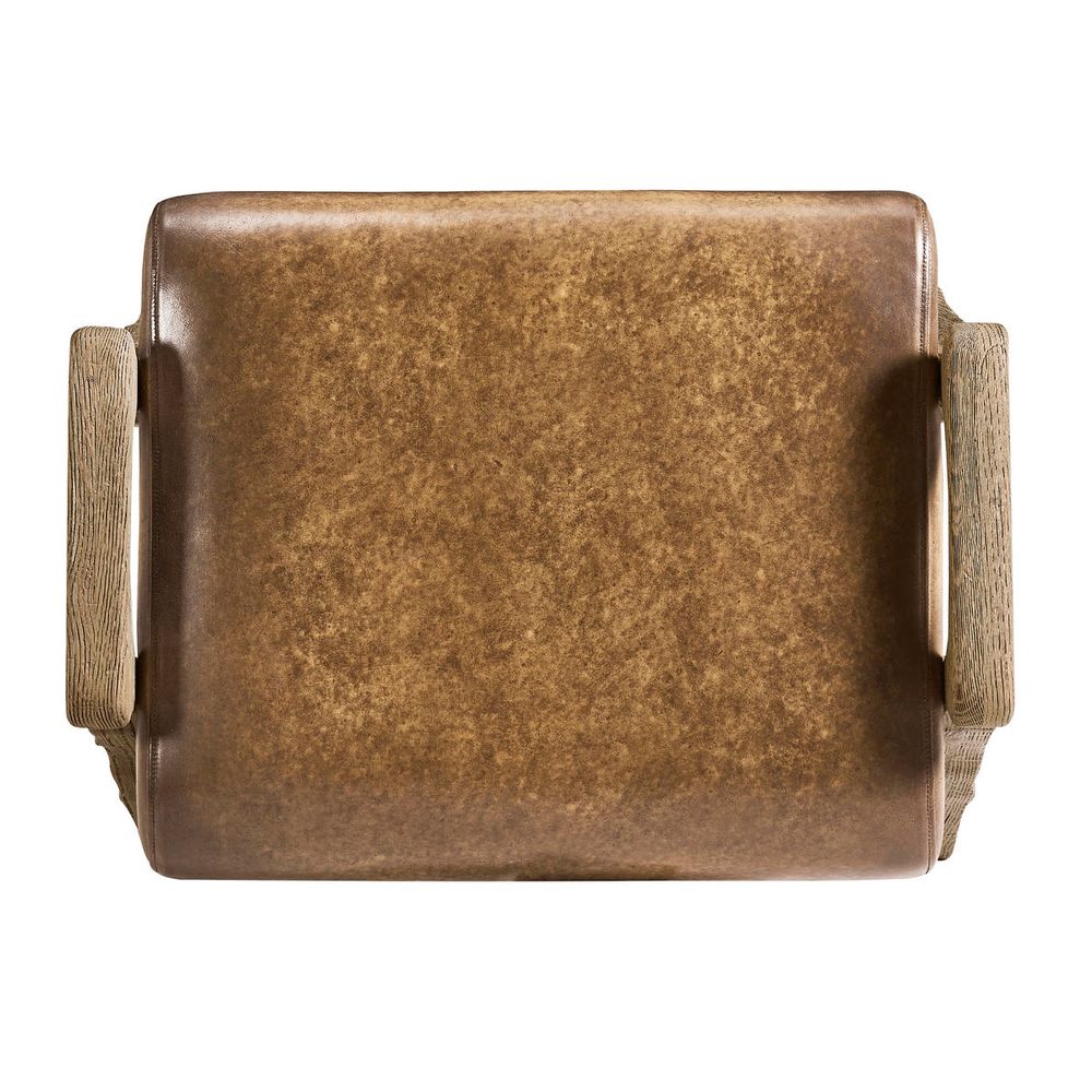 Stools & Ottomans Echo Canyon Leather Footstool