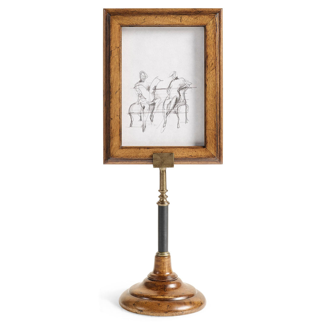 Orsman Walnut Picture Frame Stand - Size: 5"x7"