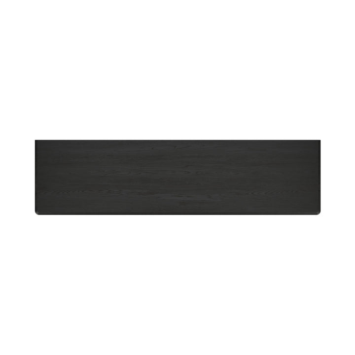 Atrium Buffet - hand rubbed black with undertones of brown