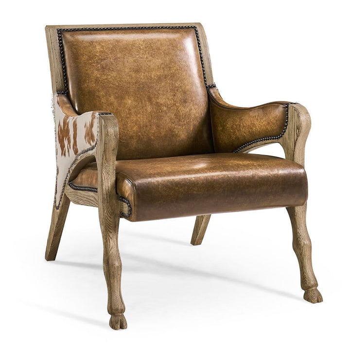 Lounge Chairs Echo Canyon Leather & Hide Occasional Chair