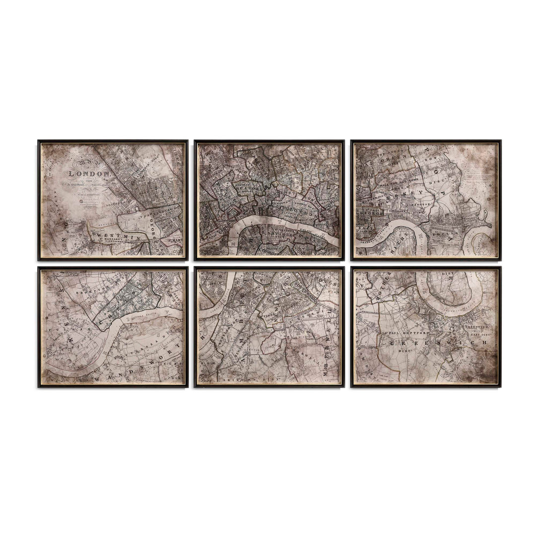 Districts of the Metropolis - Set of 6 - Default Title
