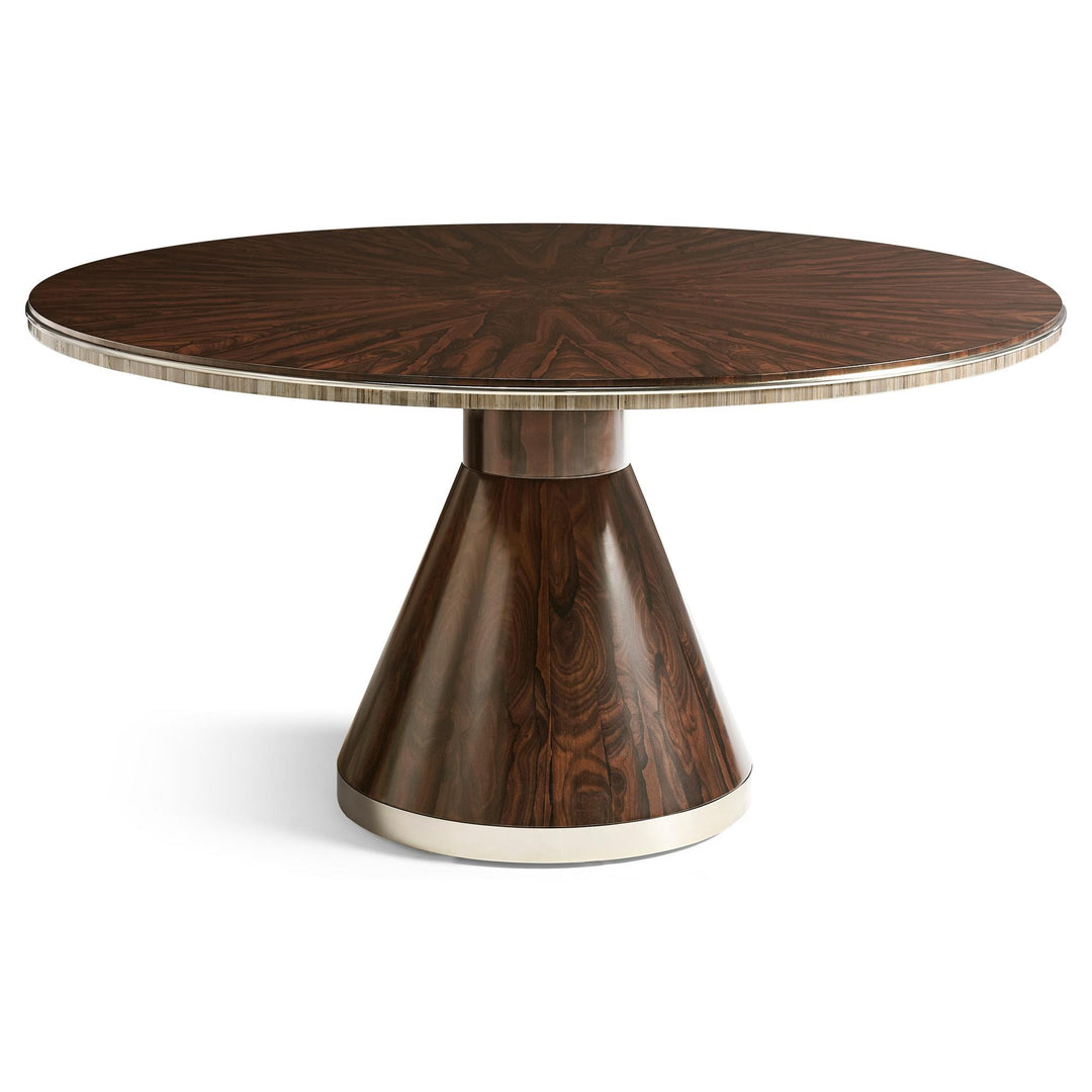 Terra Ziricote Round Dining Table - Size: 60"