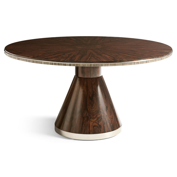 Terra Ziricote Round Dining Table - Size: 60"