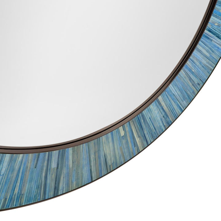 Sapphire Round Mirror