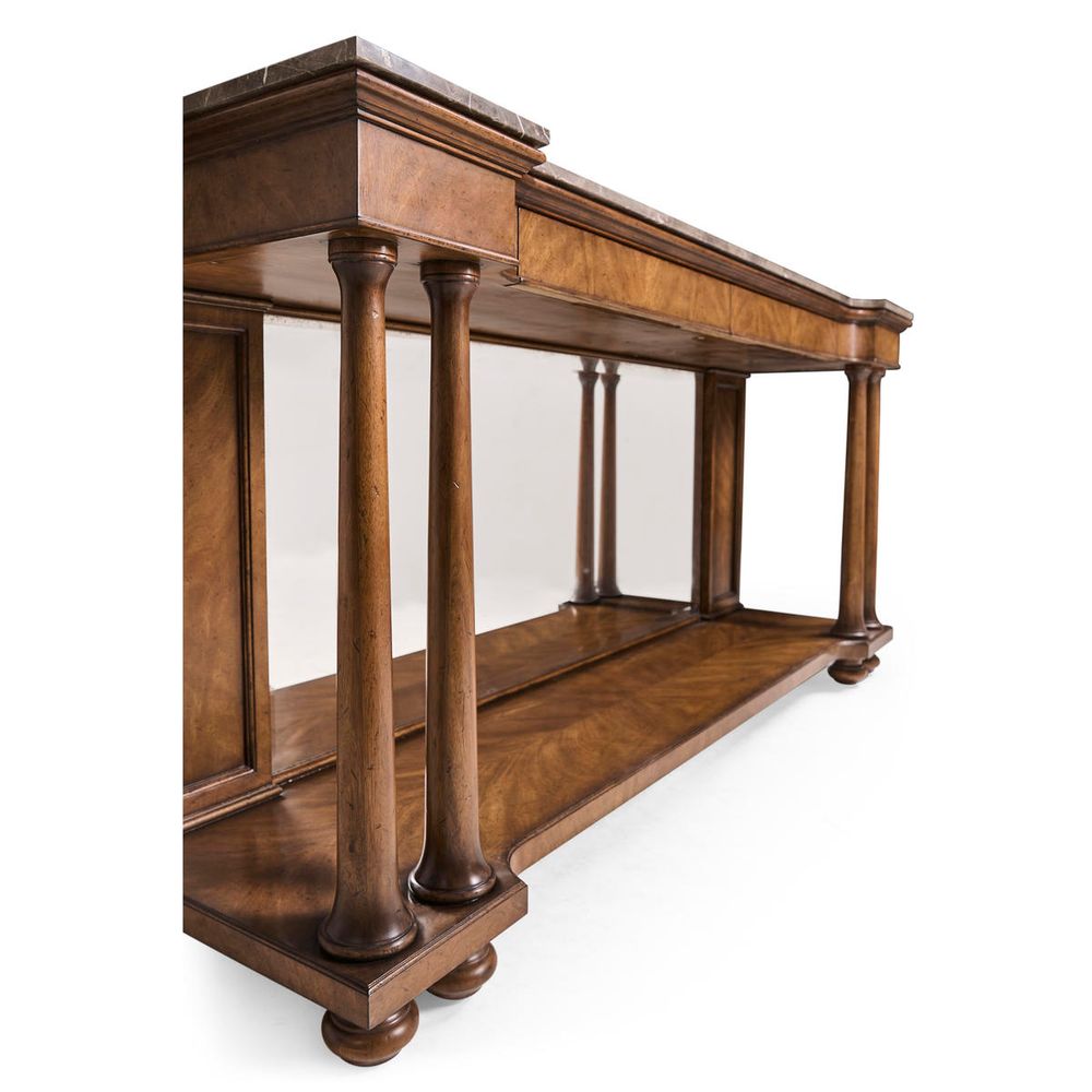 Hattie Mirrored Console Table