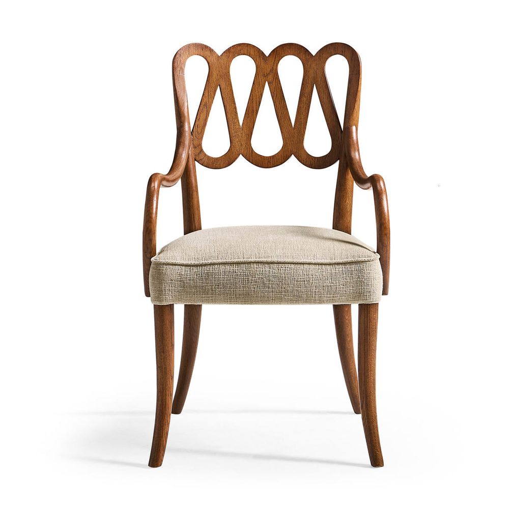 Dining Chairs Ampney Toasted Oak Arm Chair