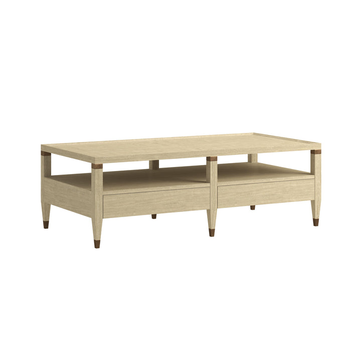 Eave II Rectangular Cocktail Table - Sundrenched Oak