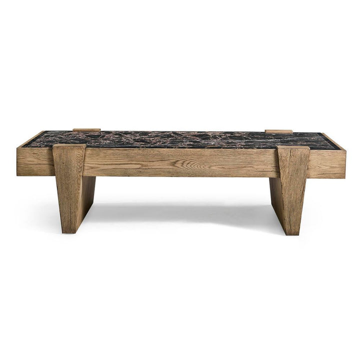 Coffee Tables Echo Canyon Marble Rectangular Cocktail Table