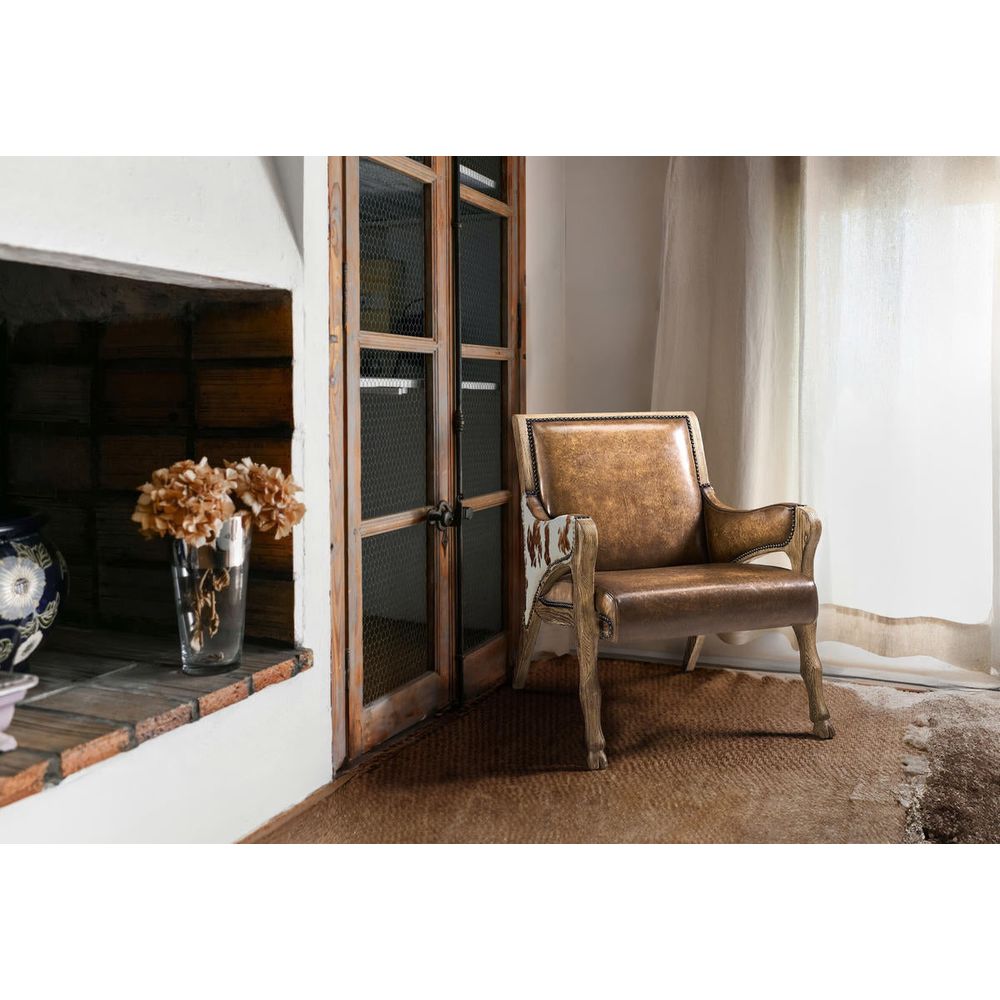 Lounge Chairs Echo Canyon Leather & Hide Occasional Chair