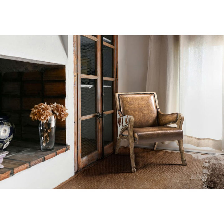 Lounge Chairs Echo Canyon Leather & Hide Occasional Chair