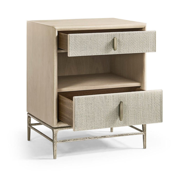 Nightstands Clapotis Danish Cord Narrow Nightstand