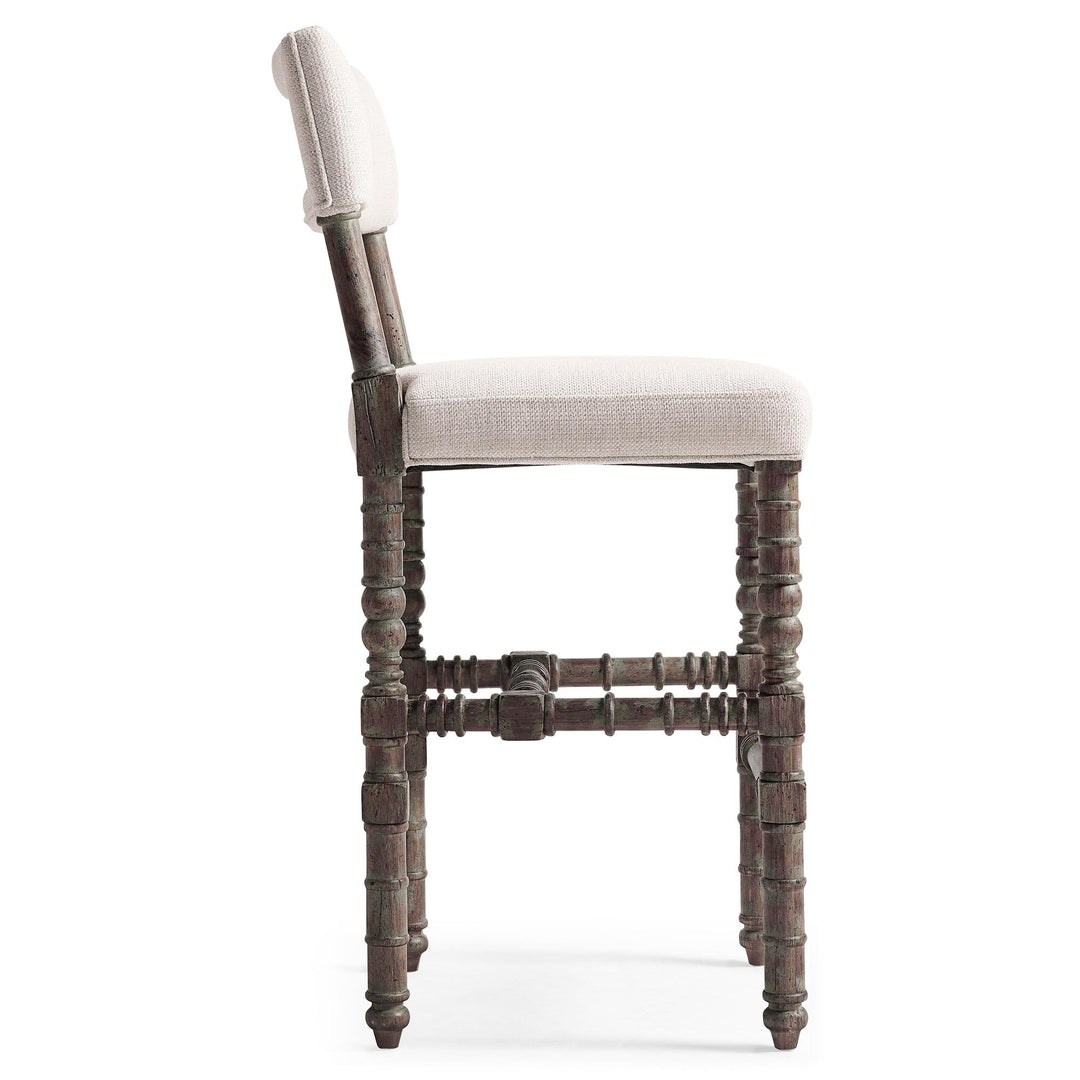 Caldera Oscura Upholstered Stool - image 33