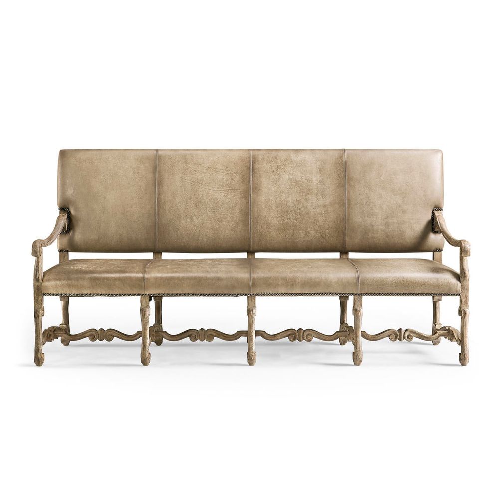 Benches Sagehill Leather Banquette Bench