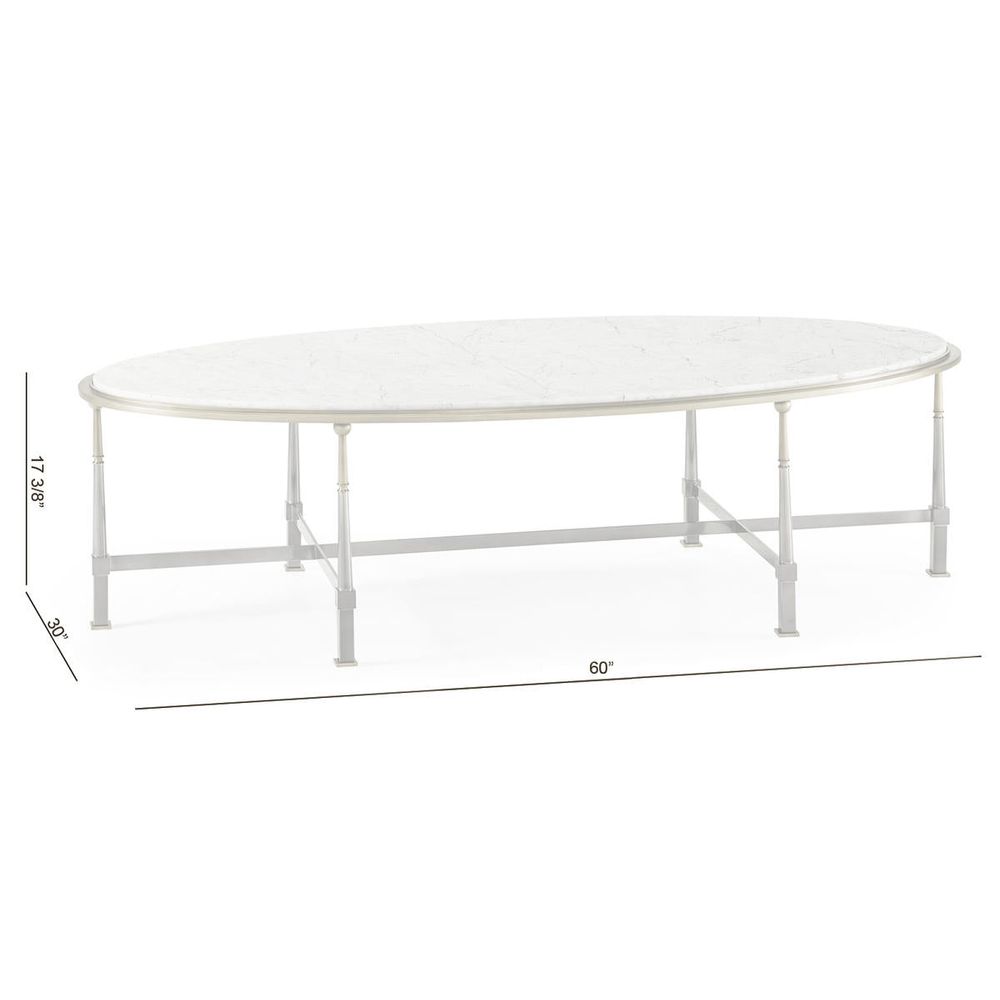 Hamilton Oval Cocktail Table