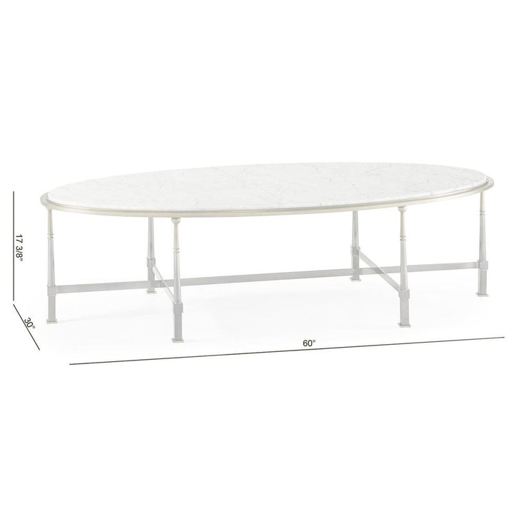 Hamilton Oval Cocktail Table