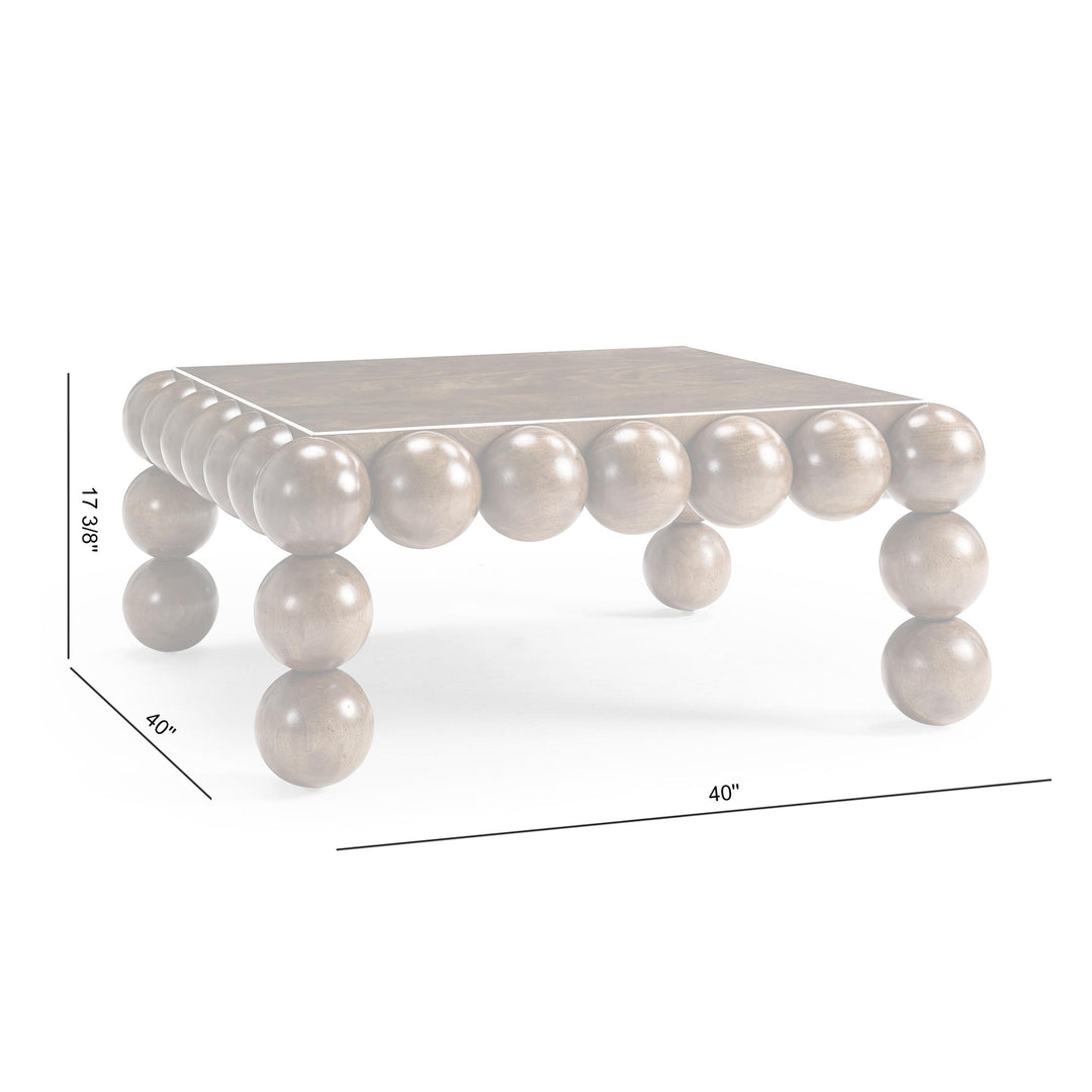 Orb Coffee Table - Square 40"