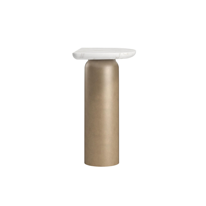 Verge Console Table - Bronze Metallic