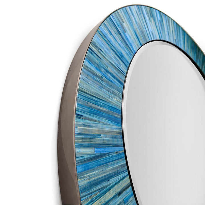 Wall Mirrors Sapphire Round Mirror