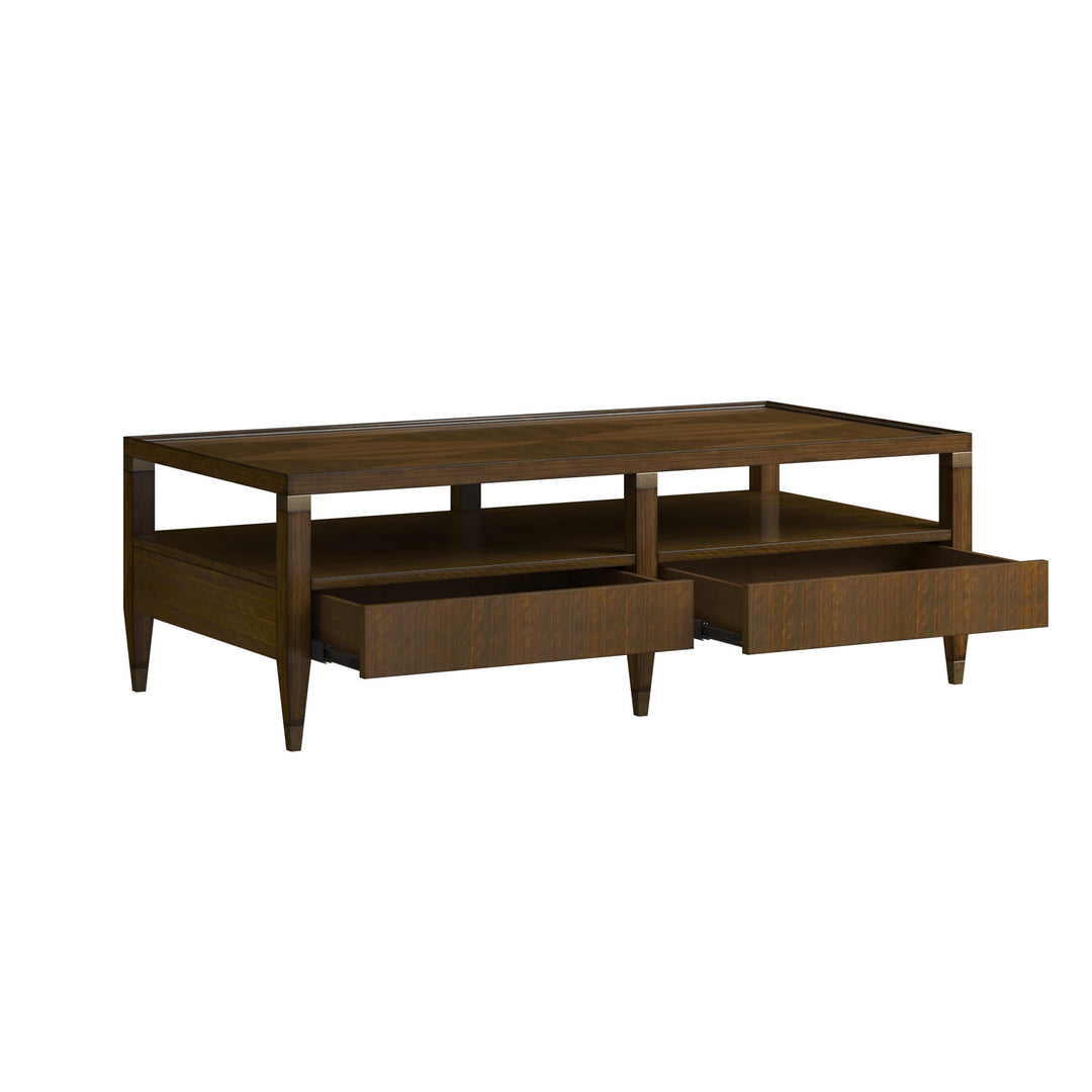 Eave Rectangular Cocktail Table - Hazelnut
