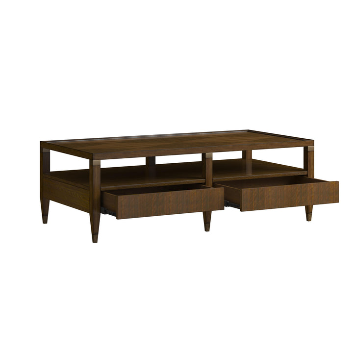 Eave Rectangular Cocktail Table - Hazelnut