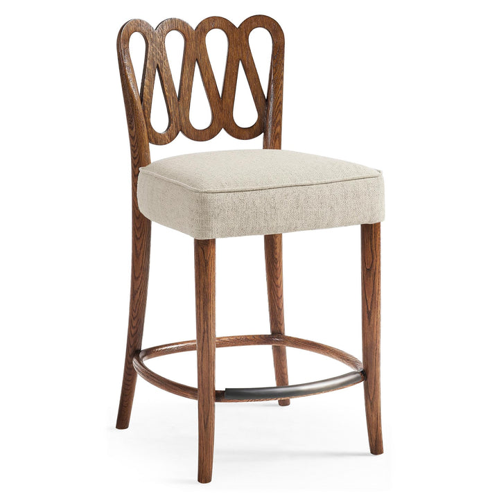 Ampney Stool - Finish: Toasted Oak; Height: Counter Height