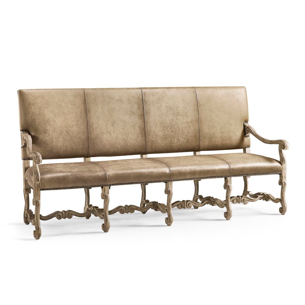 Benches Sagehill Leather Banquette Bench