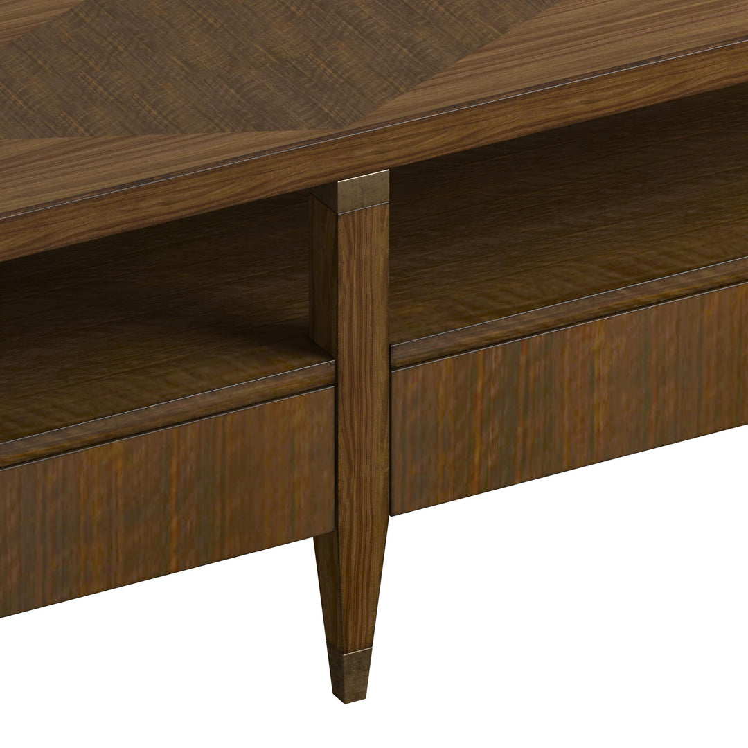 Eave Rectangular Cocktail Table - Hazelnut