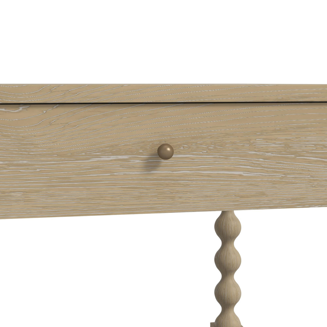 Haven Drawer End Table - Sun Oak