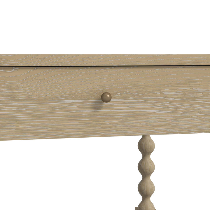 Haven Drawer End Table - Sun Oak
