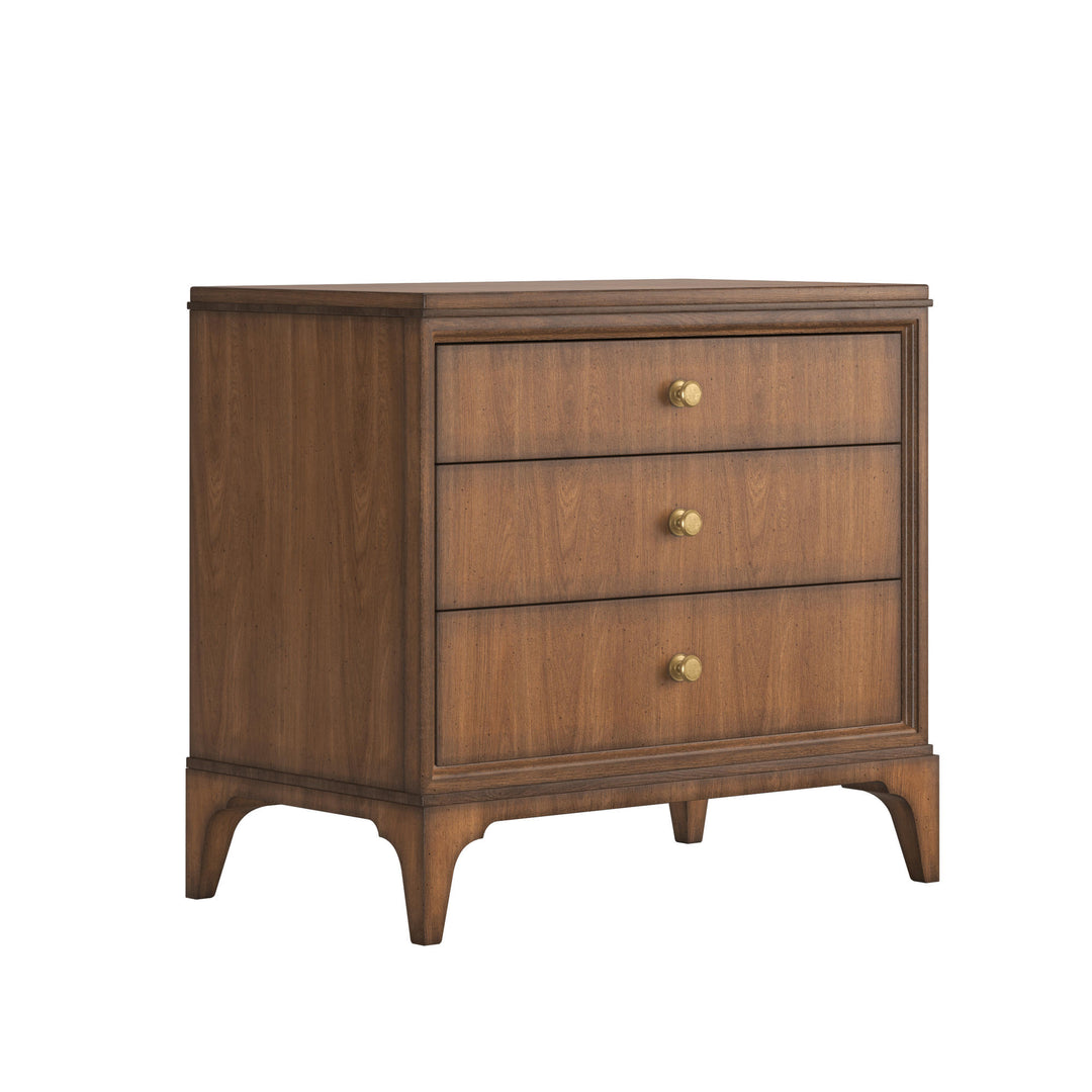Harbor 3 Drawer Nightstand - Lakeside Sepia
