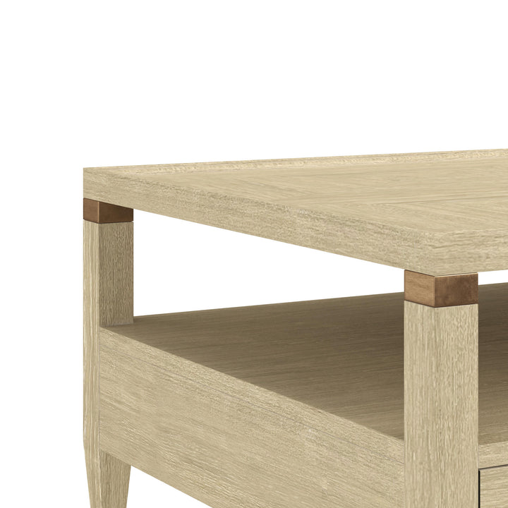 Eave II Rectangular Cocktail Table - Sundrenched Oak