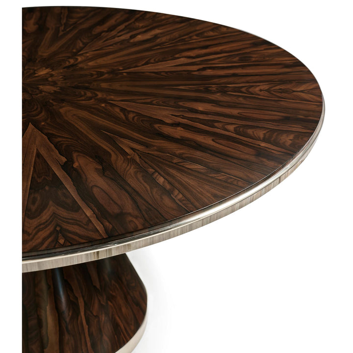Terra Ziricote Round Dining Table - image 11