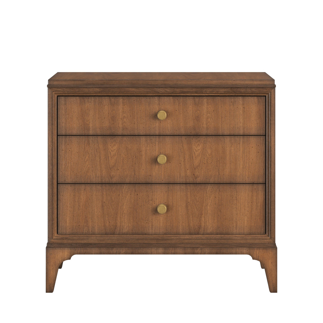 Harbor 3 Drawer Nightstand - Lakeside Sepia