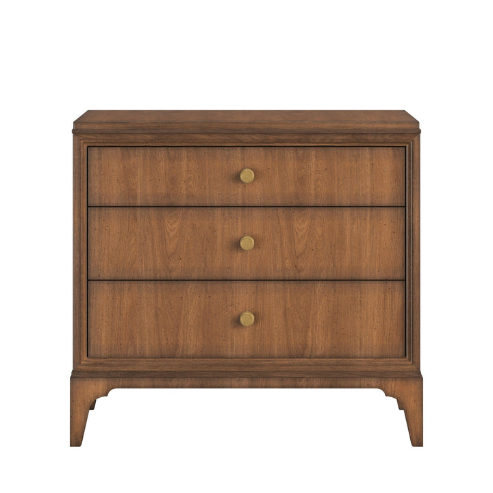 Harbor 3 Drawer Nightstand - Lakeside Sepia