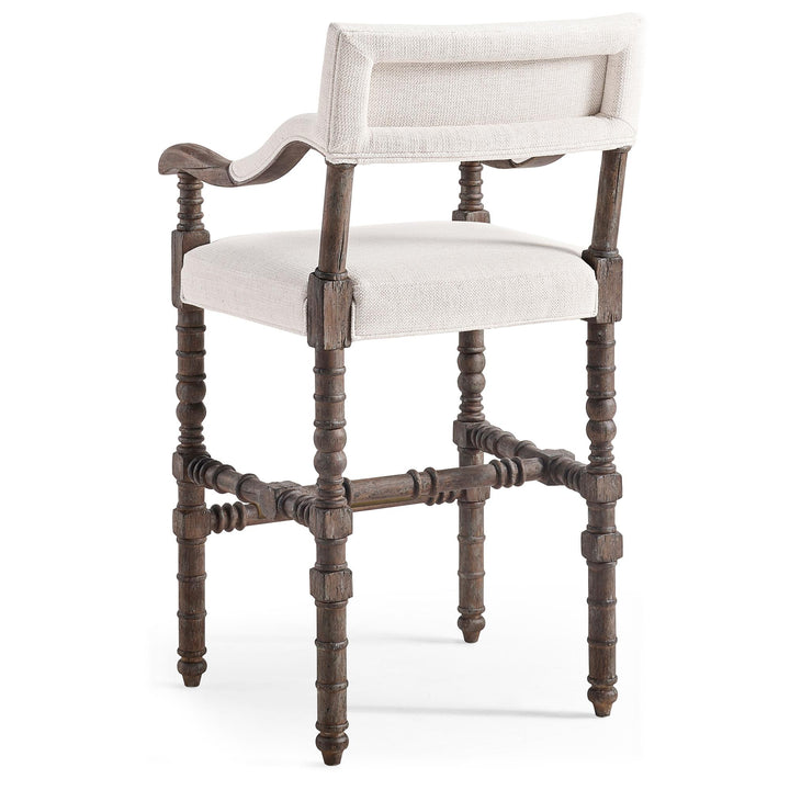 Caldera Oscura Upholstered Stool - image 13
