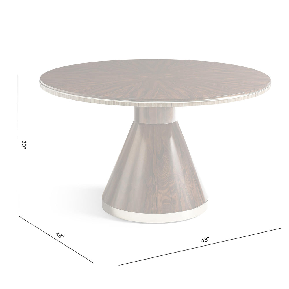 Terra Ziricote Round Dining Table - image 2
