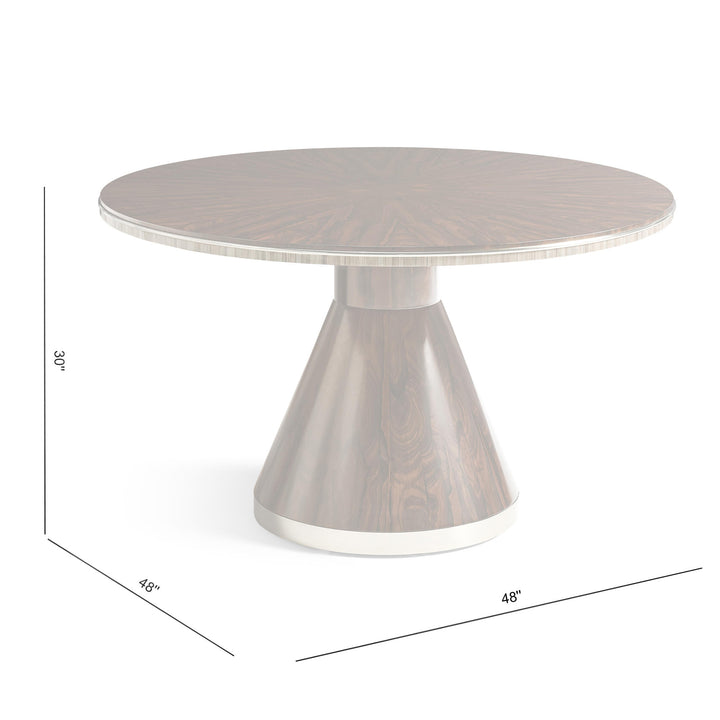 Terra Ziricote Round Dining Table - image 2