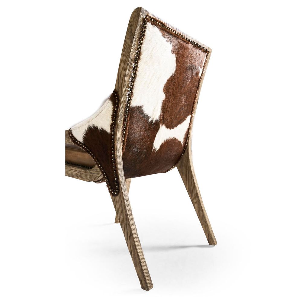 Echo Canyon Leather & Hide Chair