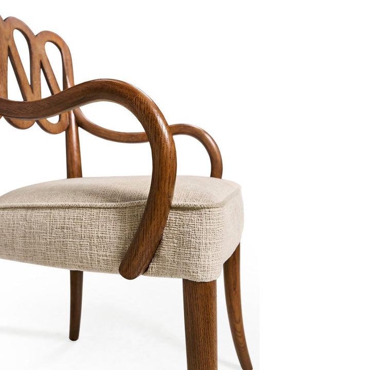 Ampney Toasted Oak Arm Chair