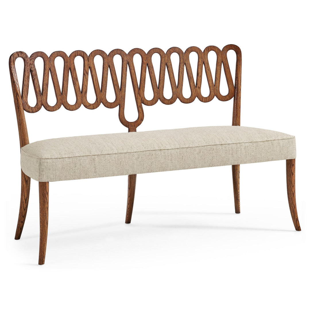Ampney Dining Bench - Finish: Toasted Oak