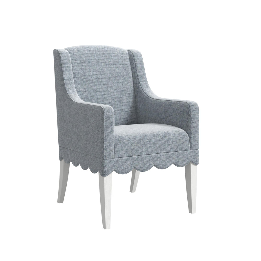 Haven Upholstered Hostess Chair - Warm White