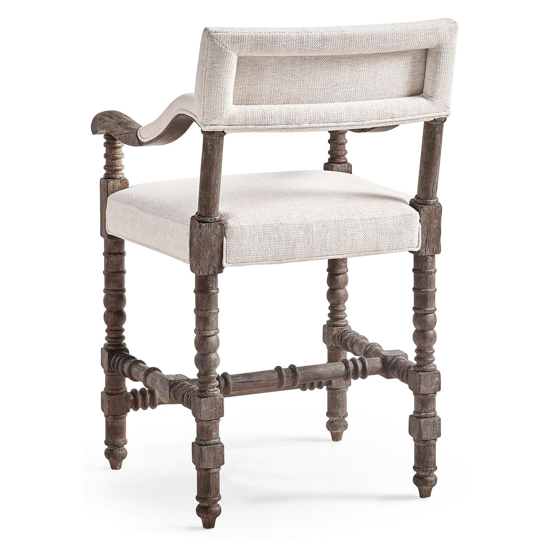 Caldera Oscura Upholstered Stool - image 3