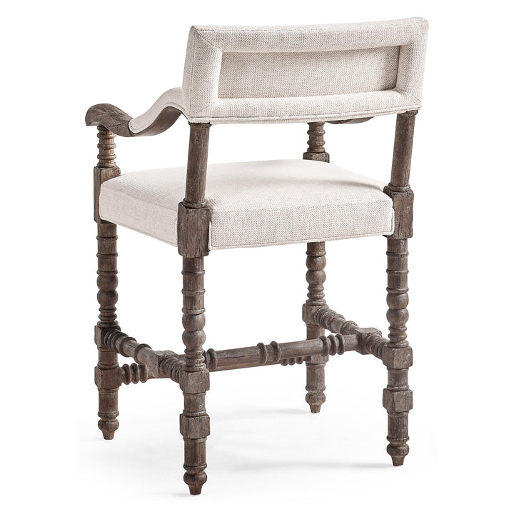 Caldera Oscura Upholstered Stool - image 3