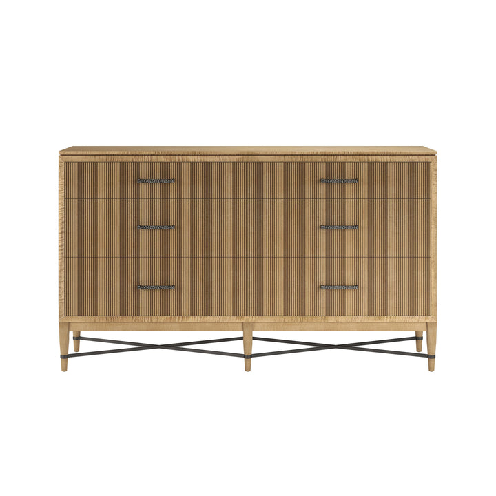 Loft Reeded Dresser - Natural Maple