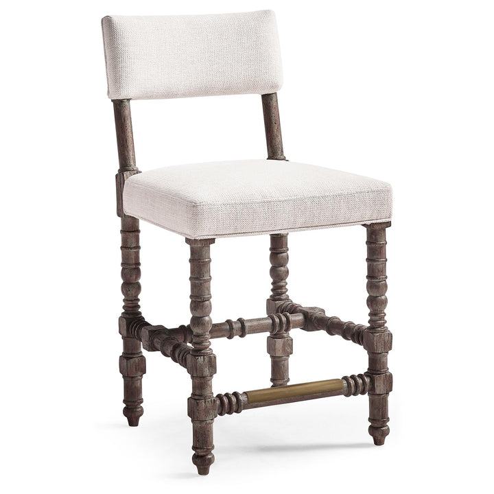 Caldera Oscura Upholstered Stool - Style: Armless; Height: Counter Height