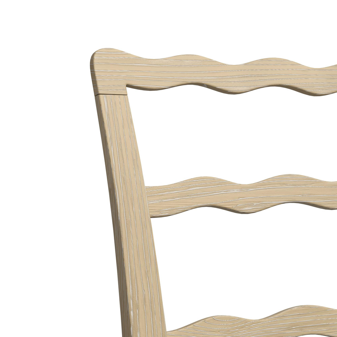 Haven Ladderback Arm Chair - Sun Oak