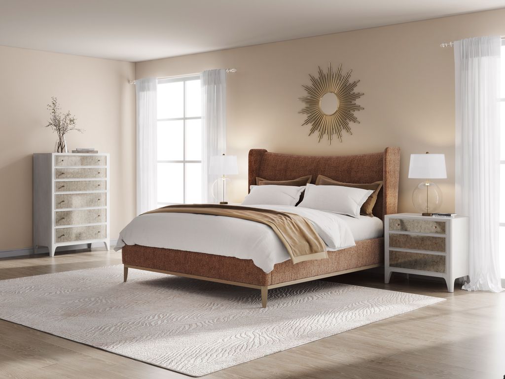 Edwin Wing Shelter Upholstery Bed