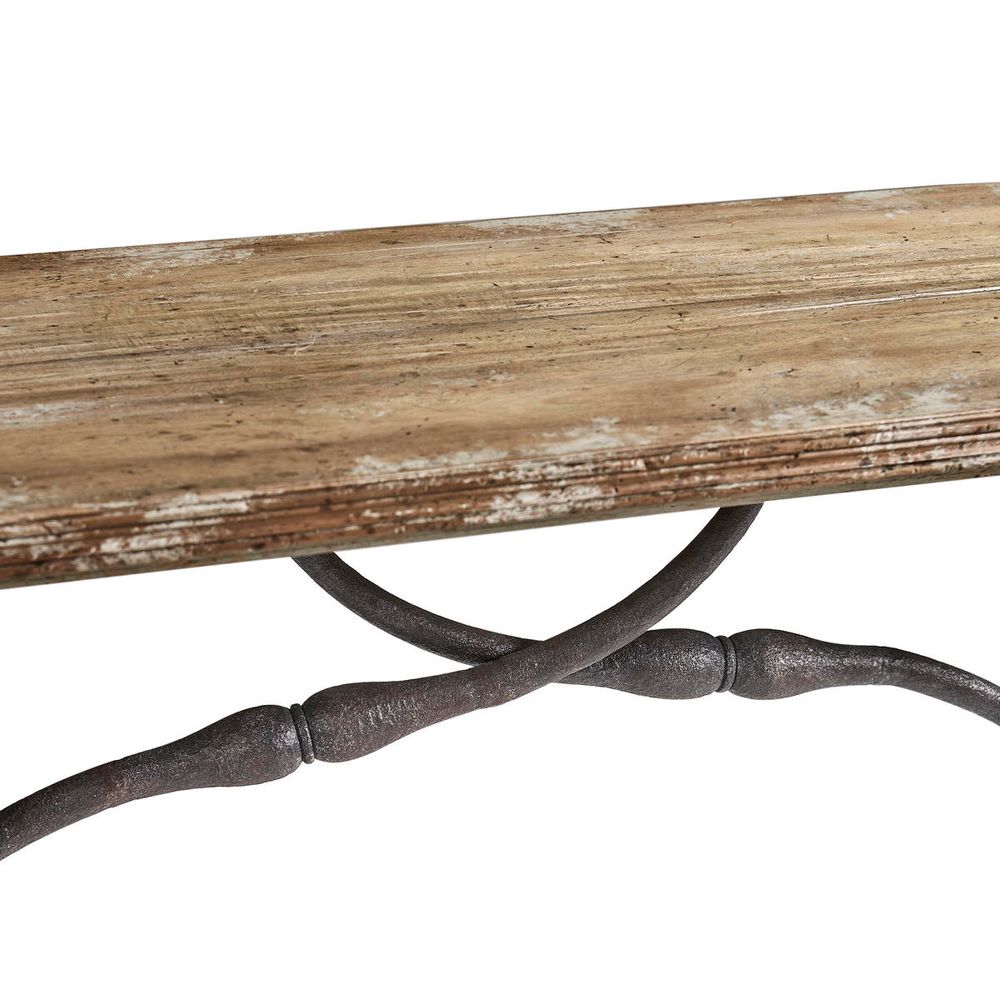 Caldera Turned-Leg Console Table