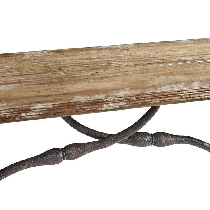 Caldera Turned-Leg Console Table